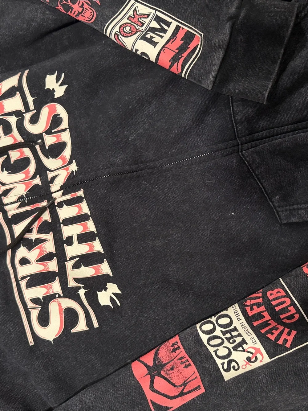 Stranger Things Zip-Up Hoodie